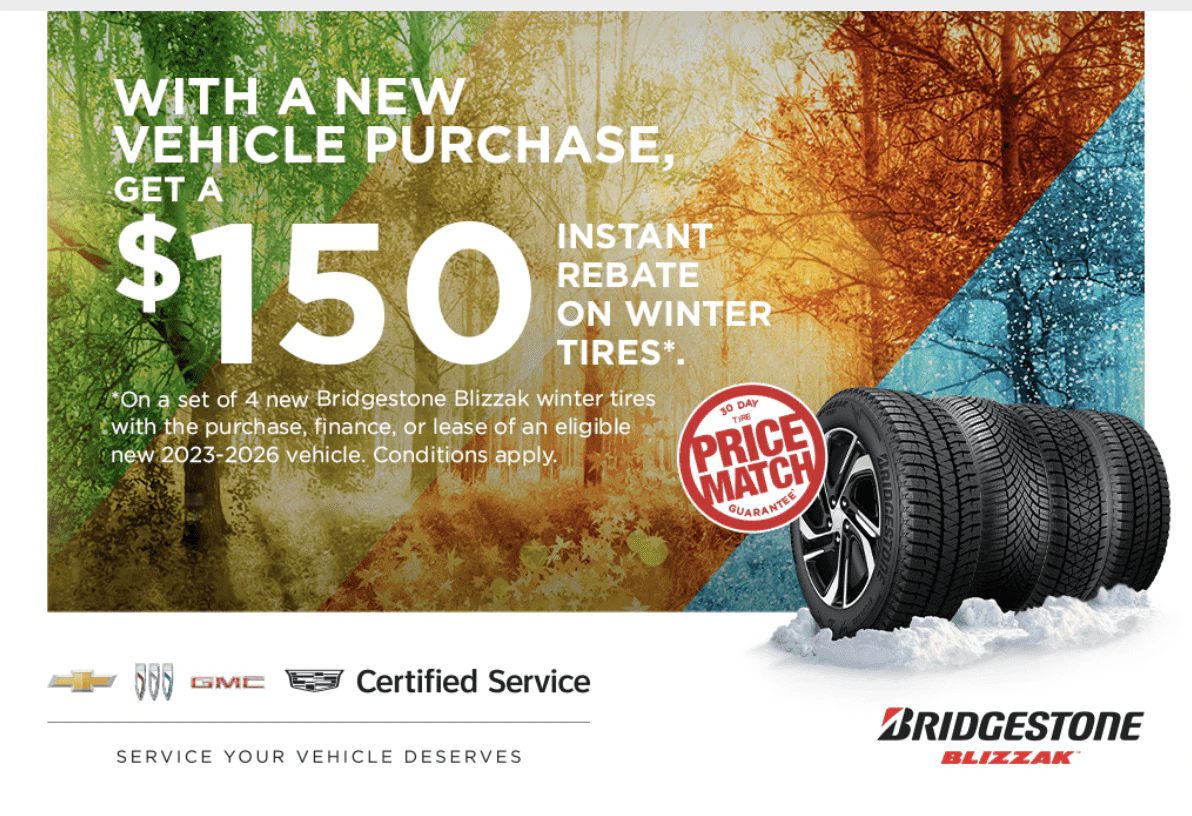 Year Long Winter Tire Instant Rebate